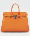 Сумка Hermes Birkin Orange 40 cm